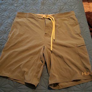 HUK mens shorts NWOT